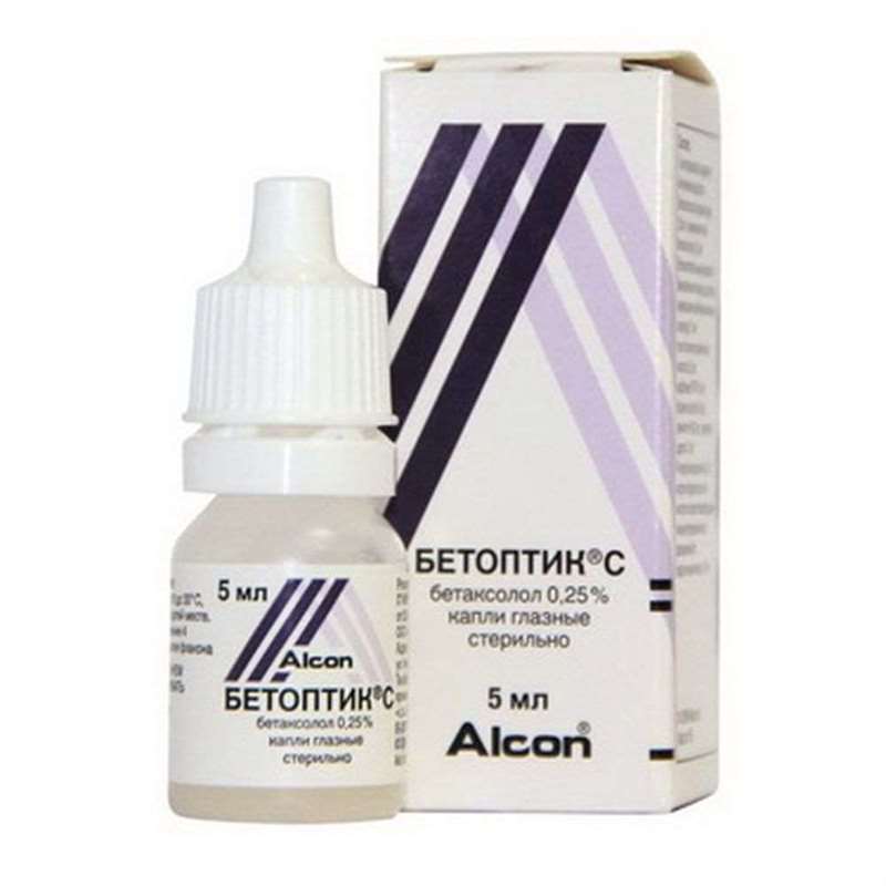 Betoptic C eye drops 0.25% 5ml buy antiglaucoma preparation online