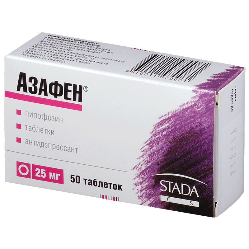 Azaphen - instructions, dosage, side effects, analogs