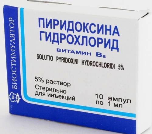 Pyridoxine (Vitamin B6)