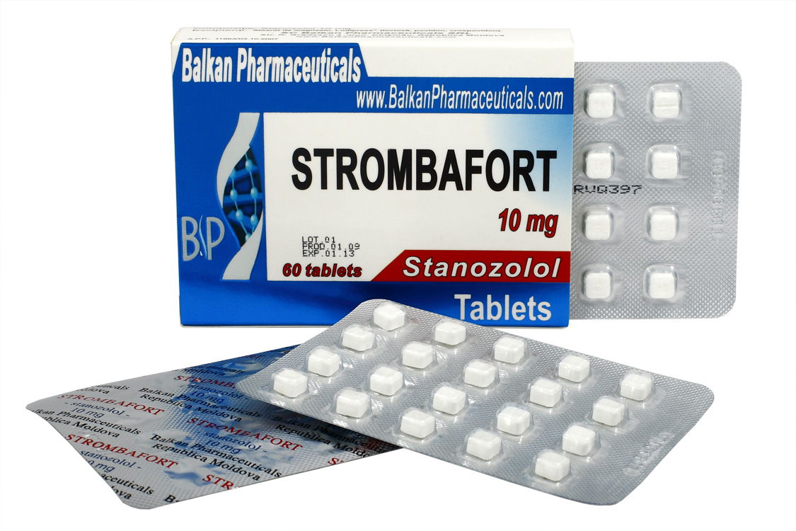 Strombafortバルカン医薬品、スタノゾロール