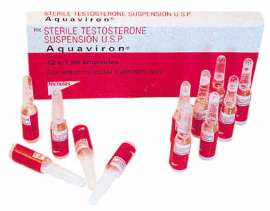 Suspension of testosterone, Aquaviron