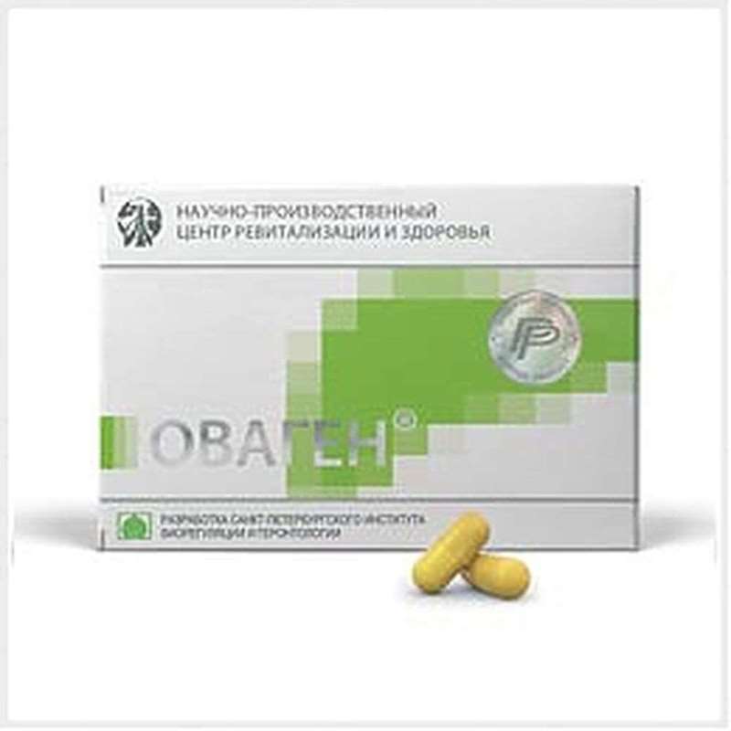 Ovagen intensive 1 month course 180 capsules buy Peptide complex for liver online