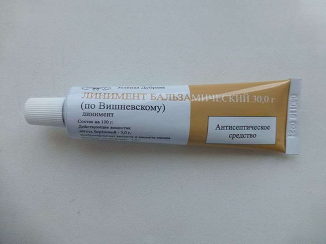 Vishnevsky ointment, liniment Balsamic 30 gramm antiseptic