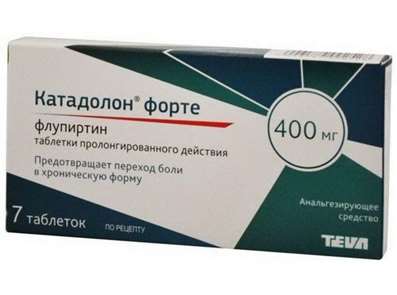 Katadolon Forte 400mg 7 pills buy non-narcotic analgesic agent online