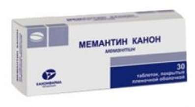 Memantine Canon 10mg 30 pills buy muscle relaxant central action online