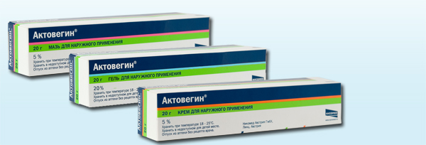 Actovegin ointment and Actovegin gel