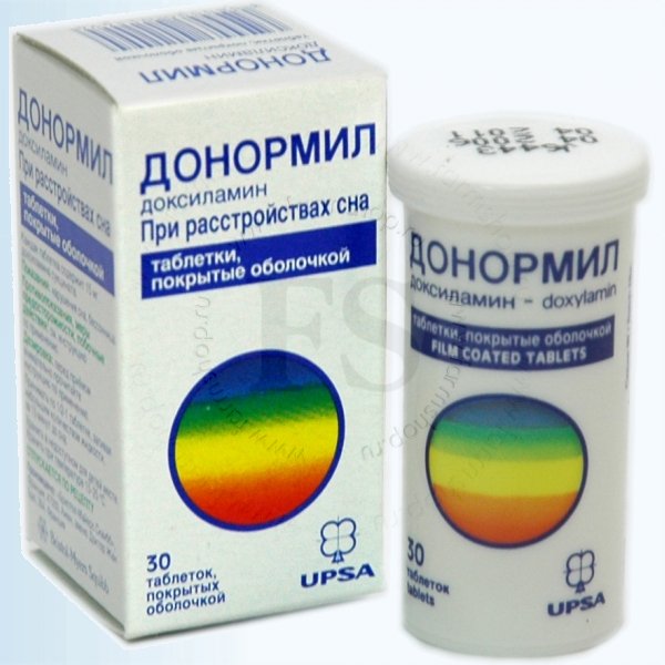 Donormil - (active ingredient Doksilamin)