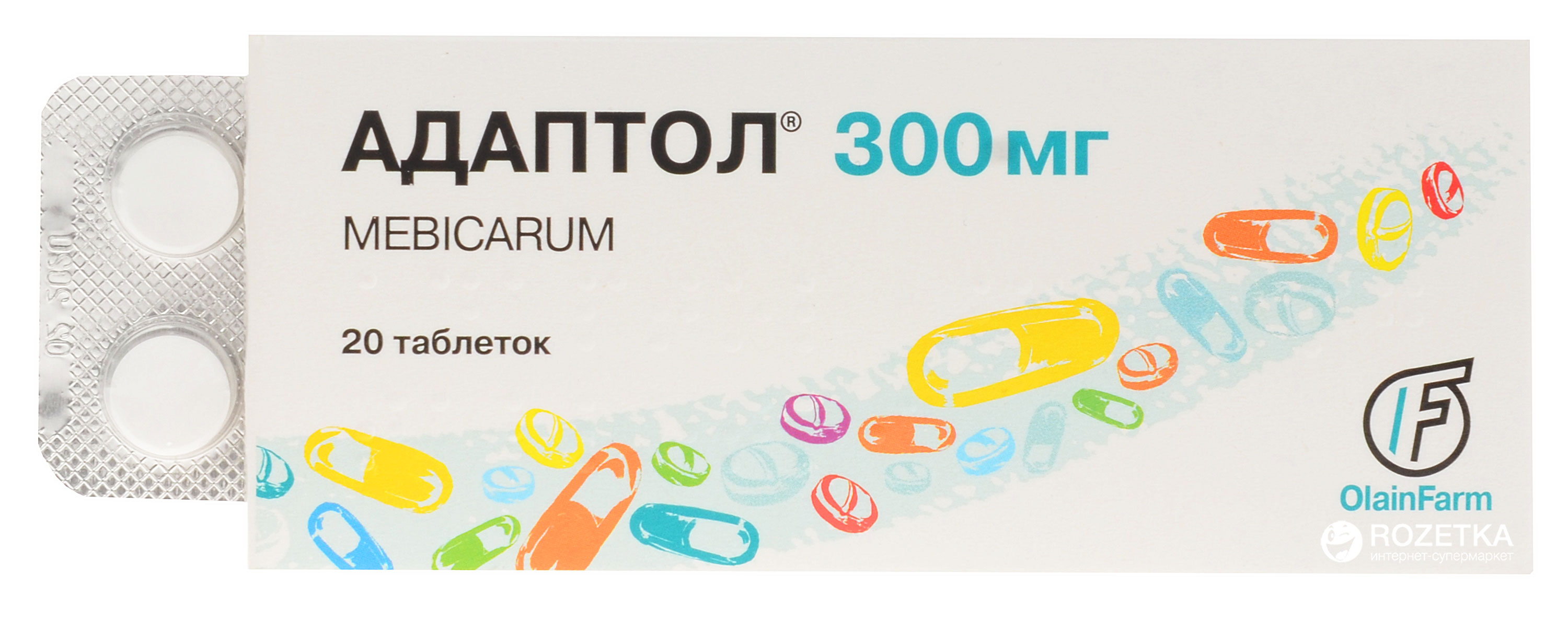 Adaptol - instructions, dosage, side effects, analogs